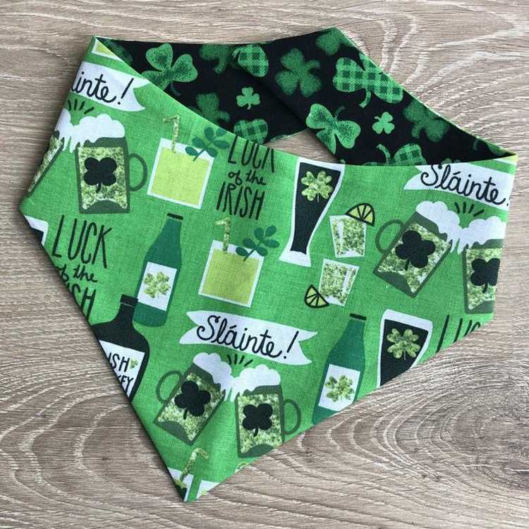 Pattern Cotton Pet Dog Triangle Bandana