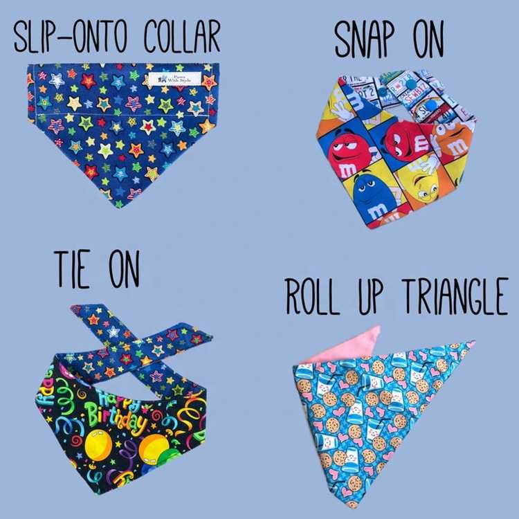 Pattern Cotton Pet Dog Triangle Bandana