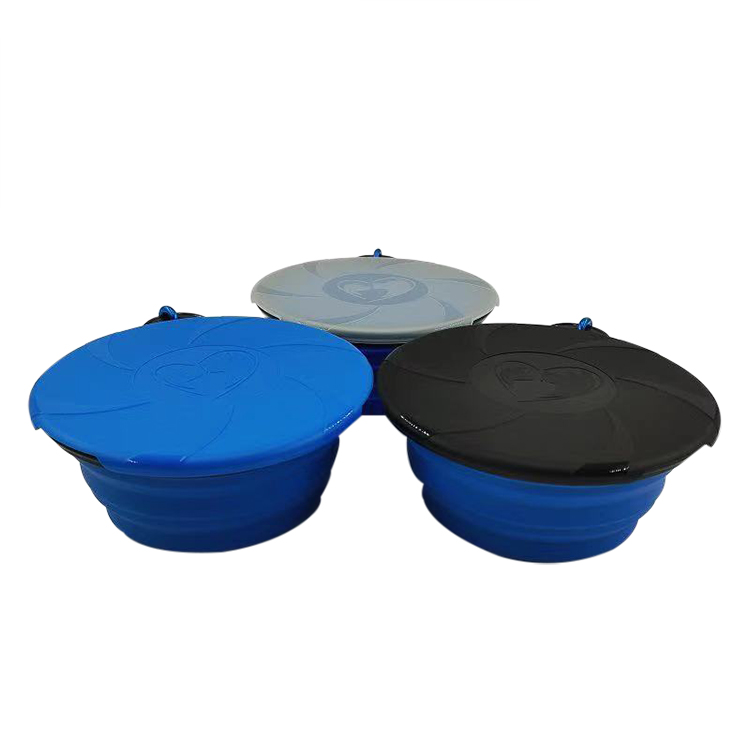 PeDuct Foldable Dog FeederPet Travel BowlPet Portable Silicone Collapsible Travel Feeder China