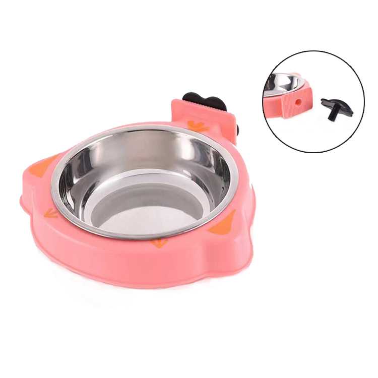 PeDuct Pet Feeder BowlSteel Dog Food Water Bowl Non Slip Pet Slow Feeder Manufacturer