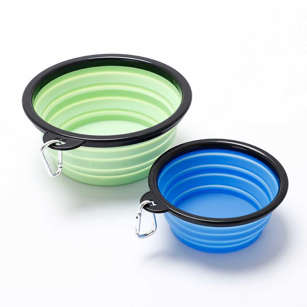 Pet Bowl Foldable Silicone Travel Dog Bowl Medium Dog Portable Water Bowl Pet Feeder