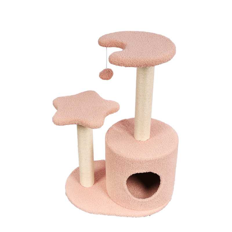 Pet Climbing Frame Nest Cat Scratcher Tree Cat Interactive Toy