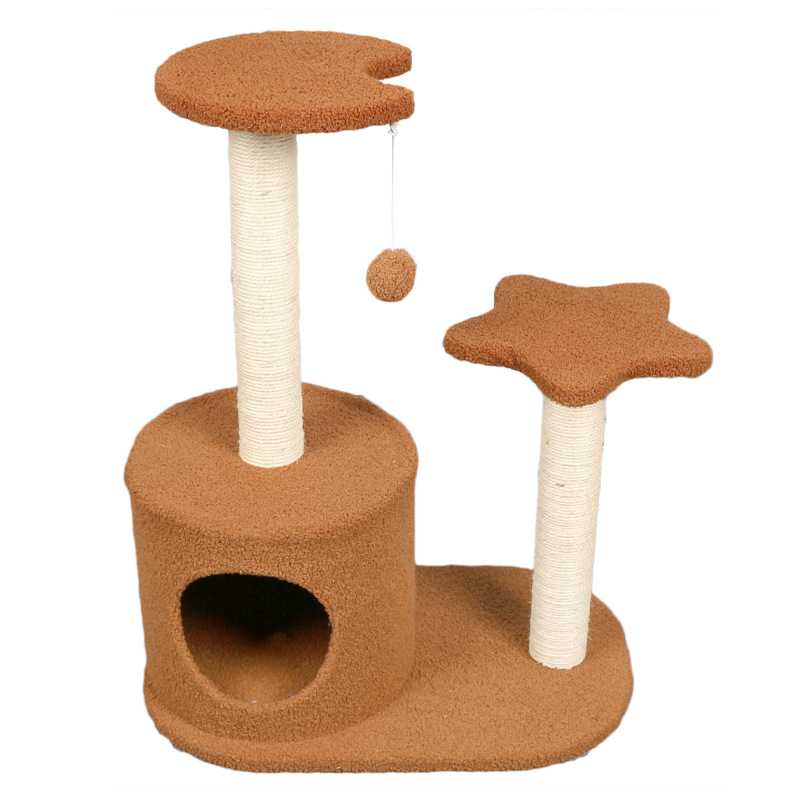 Pet Climbing Frame Nest Cat Scratcher Tree Cat Interactive Toy