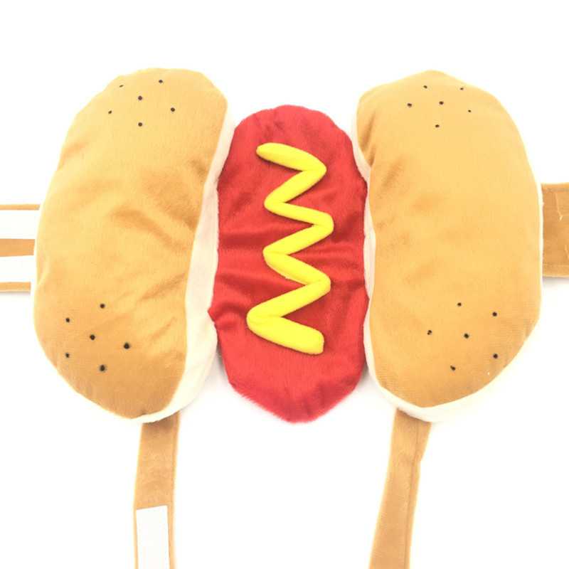 Pet Clothes Christmas Dog Clothes Costume Winter Pet Clothes Pet Supplies Bread HotDog Clothing Funny Clothing