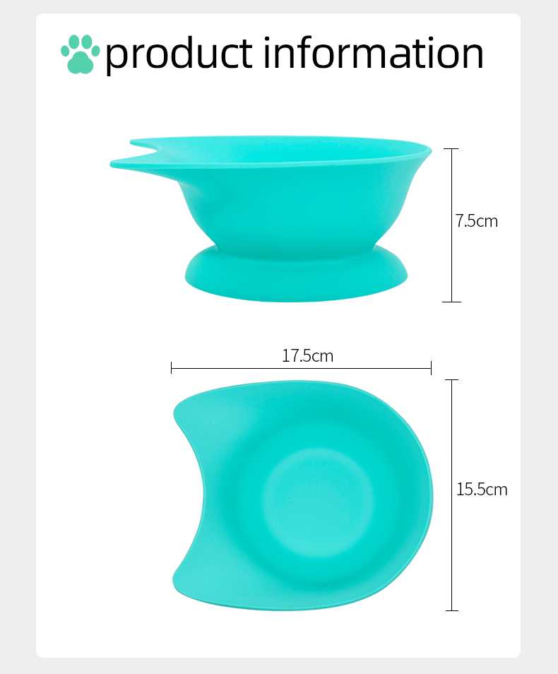 Pet Products Wholesales Silicone Pet Food Folding Bowls Food Water Feeding Dogs Cats