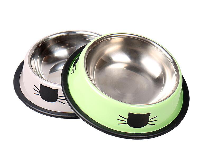 Pet Use Custom LOGO Durable Stainless Steel Blank Sublimation Dog Bowl