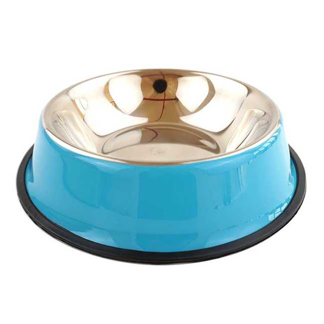 Pets Empire Stainless Steel Color Pet Bowl Custom Logo Reasonable Dog Bowl