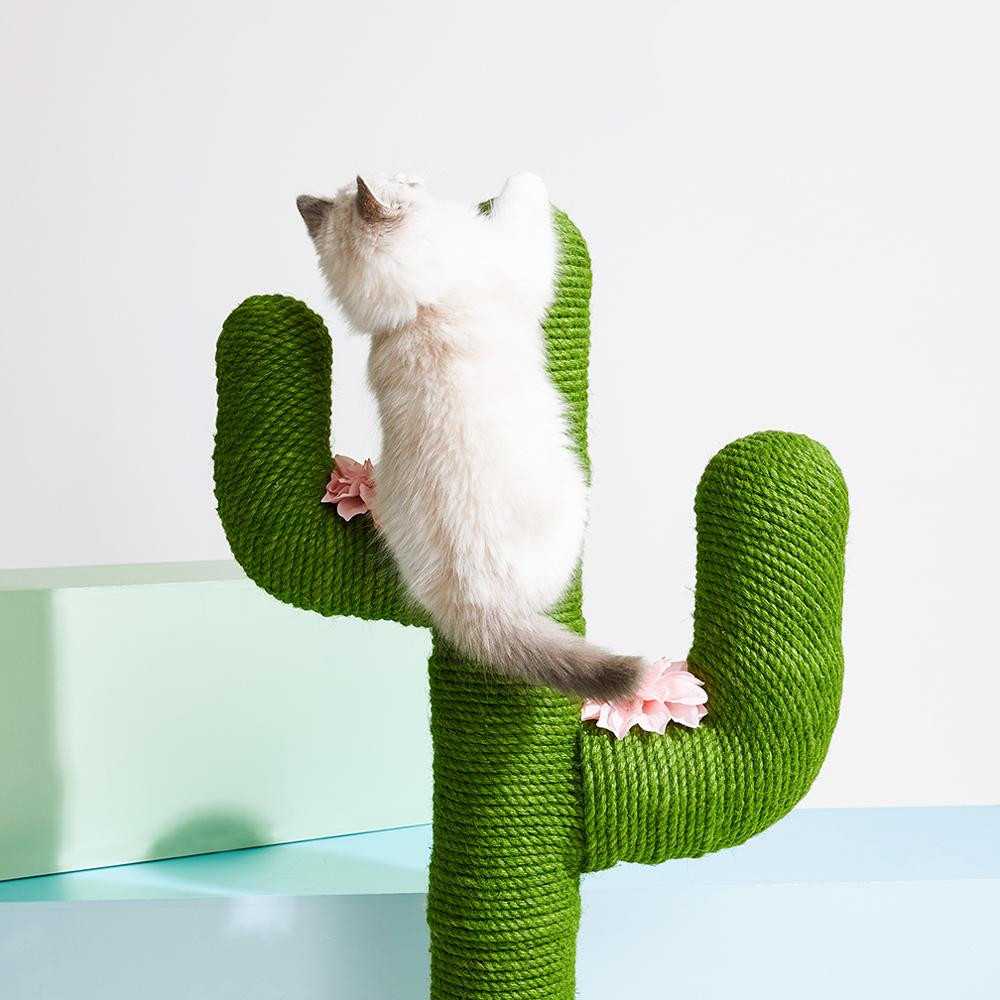 Rope Pvc Stable Flower Cactus Cat Tree