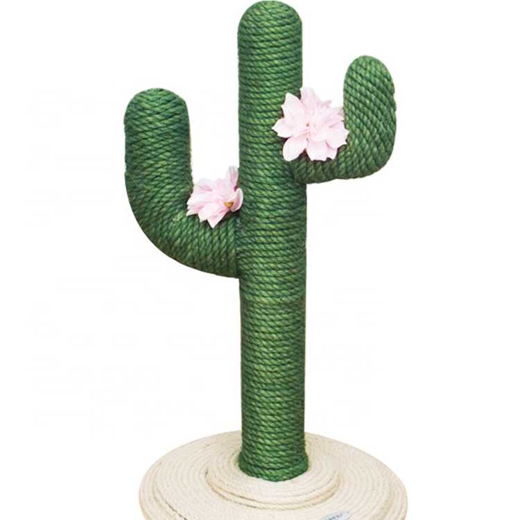 Rope Pvc Stable Flower Cactus Cat Tree