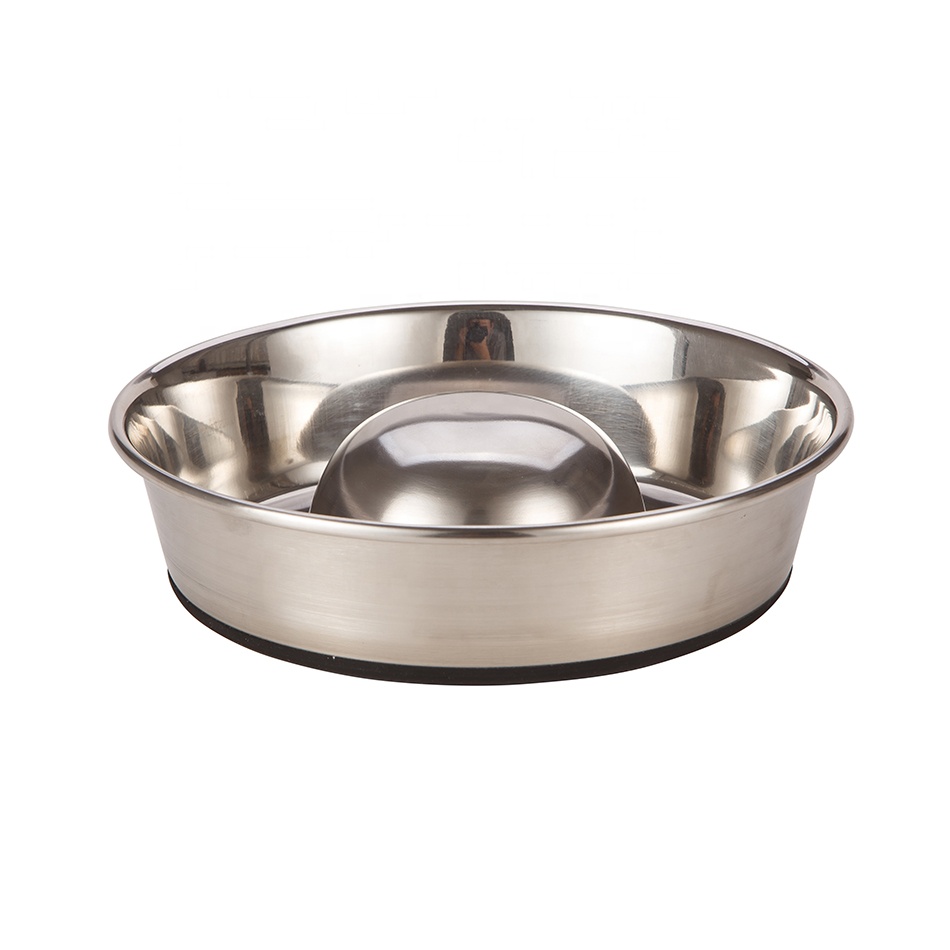 Sample Paw Print Model Dog Bowl Stainless Steel Dog Bowl Dog Pet Bowl