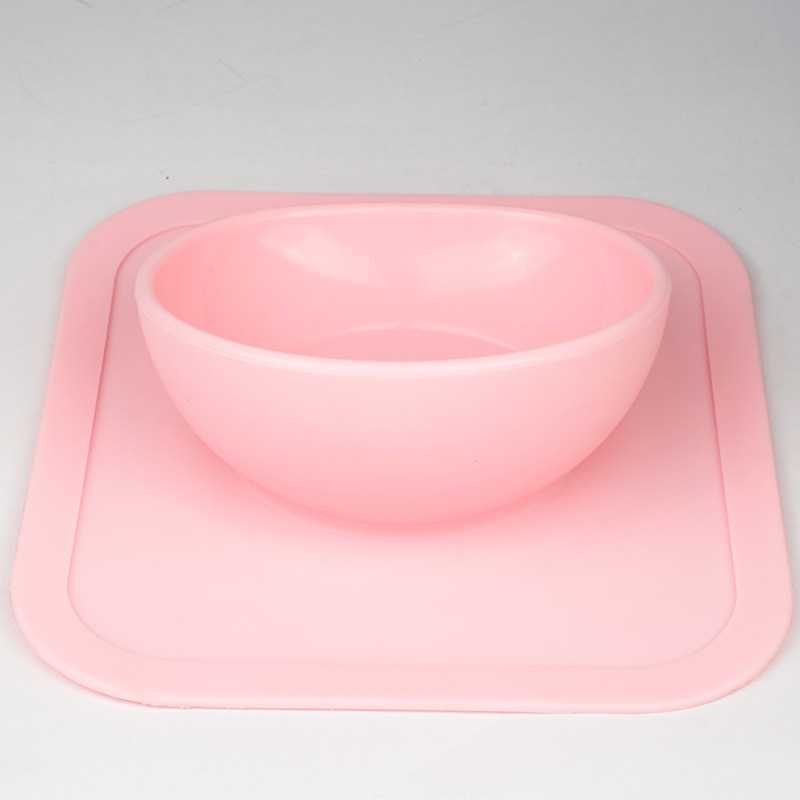 Silicone Dog Bowl Pet Dog Food Basin Cat Water Basin Custom Logo Integrated Sucker Pet Bowl Tilt