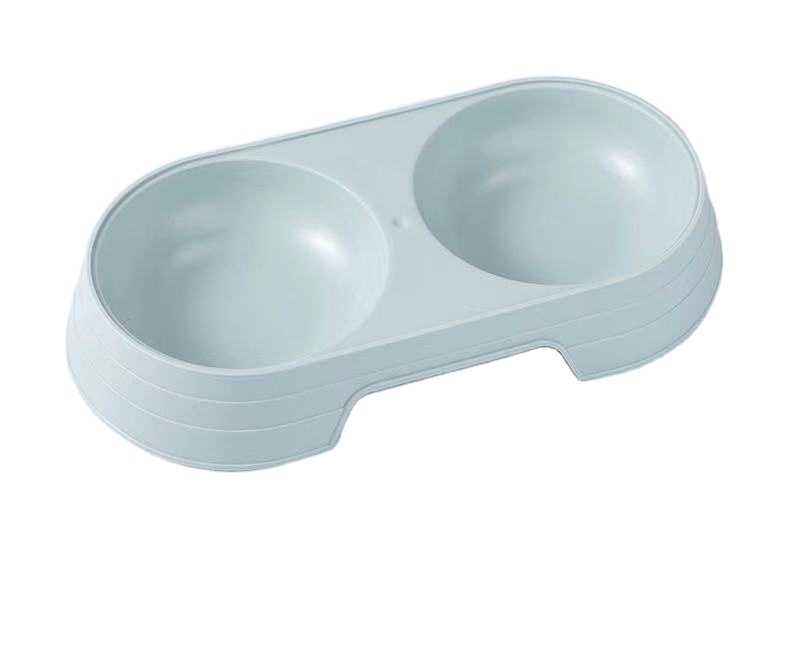 Simple Pet Double Bowl Pet Dog Bowl Cat Double Bowl Pet Feeder Supplies