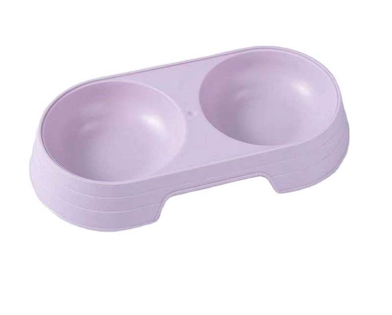 Simple Pet Double Bowl Pet Dog Bowl Cat Double Bowl Pet Feeder Supplies