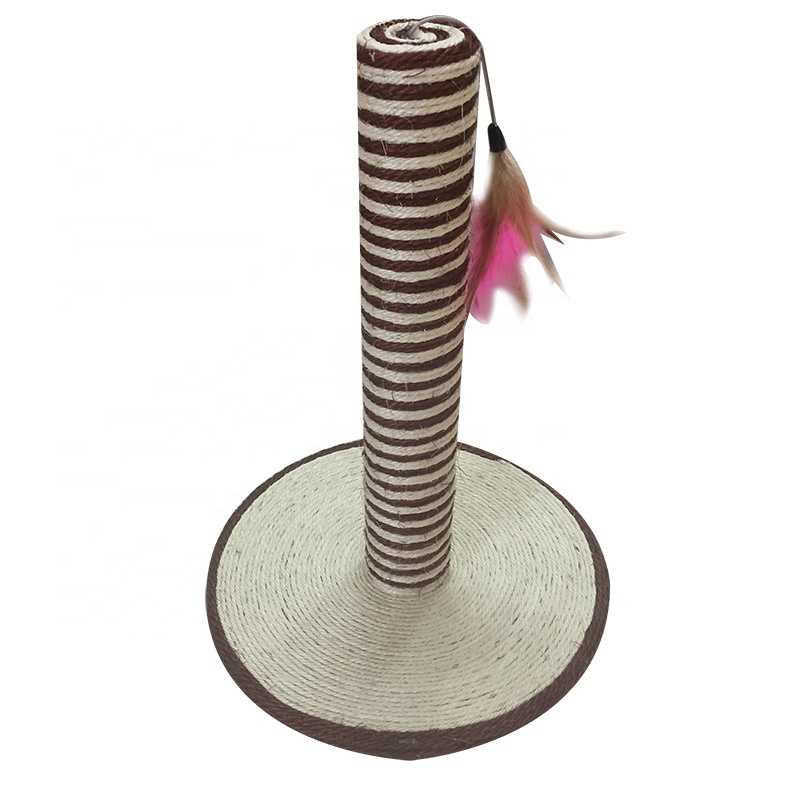 Sisal Cat House With Ladder Cat Tree With Cat Toys