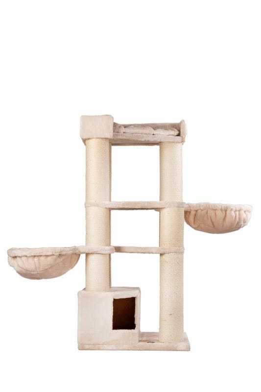 Stable Large Solid Wood Cat Climbing Frame Cat Tree