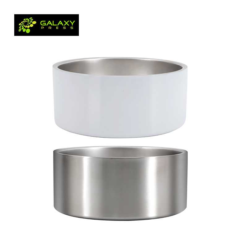 Stainless Steel Sublimation Blank Pet Bowl Pet Accessories