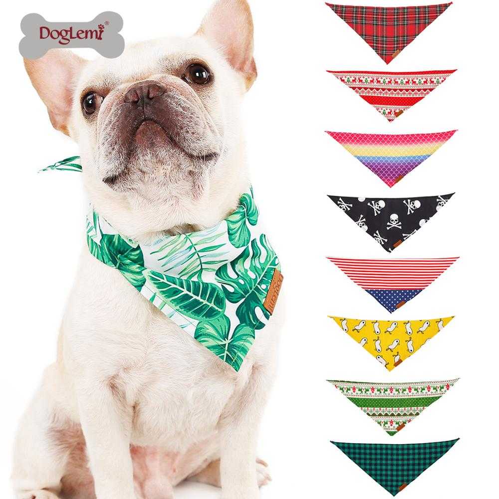 Summer Christmas Halloween Holiday Triangle Bibs Dog Cat Pet Bandana