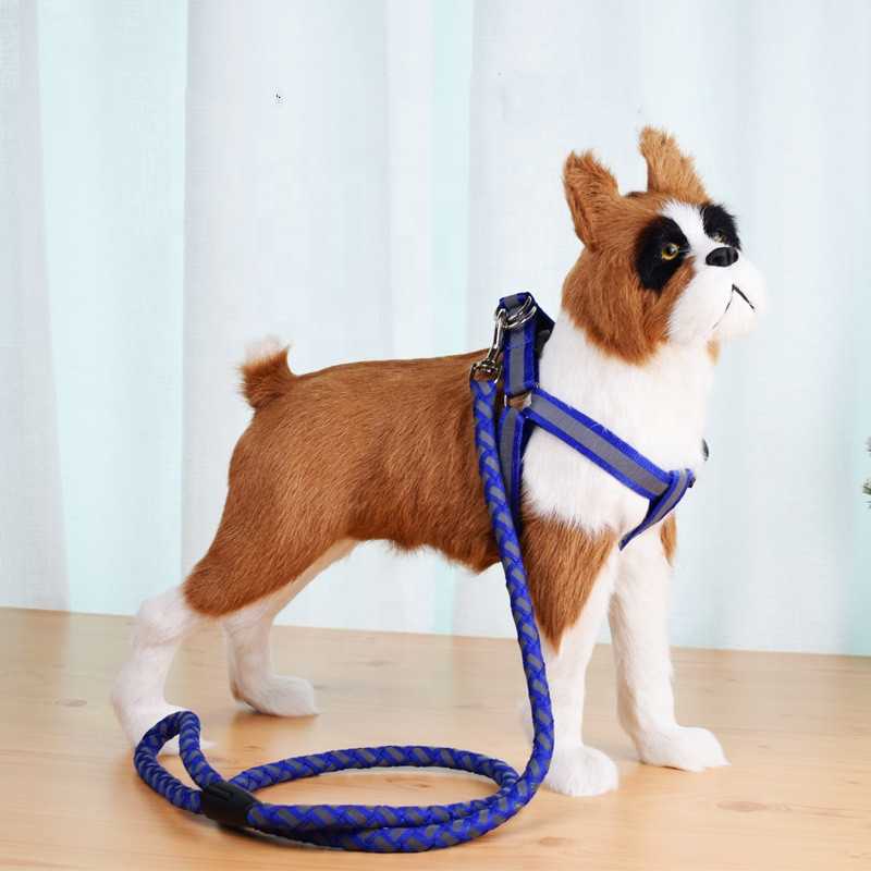 Supplies Dog Traction With Chest Back Leash Pet Collar