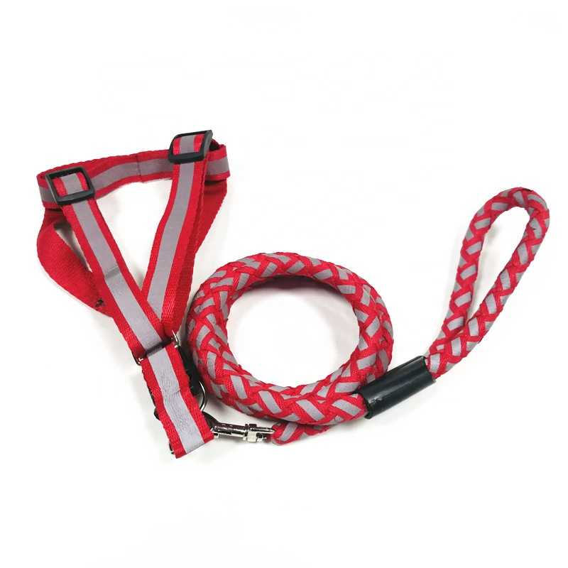 Supplies Dog Traction With Chest Back Leash Pet Collar