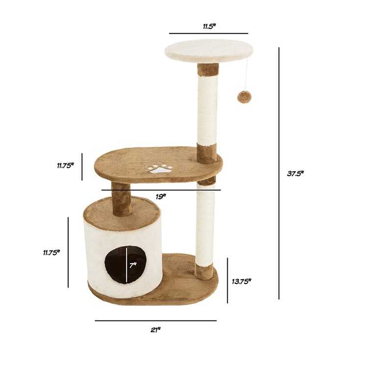 Supply Multilevel Cat Tree Climbing Scratcher House Tower