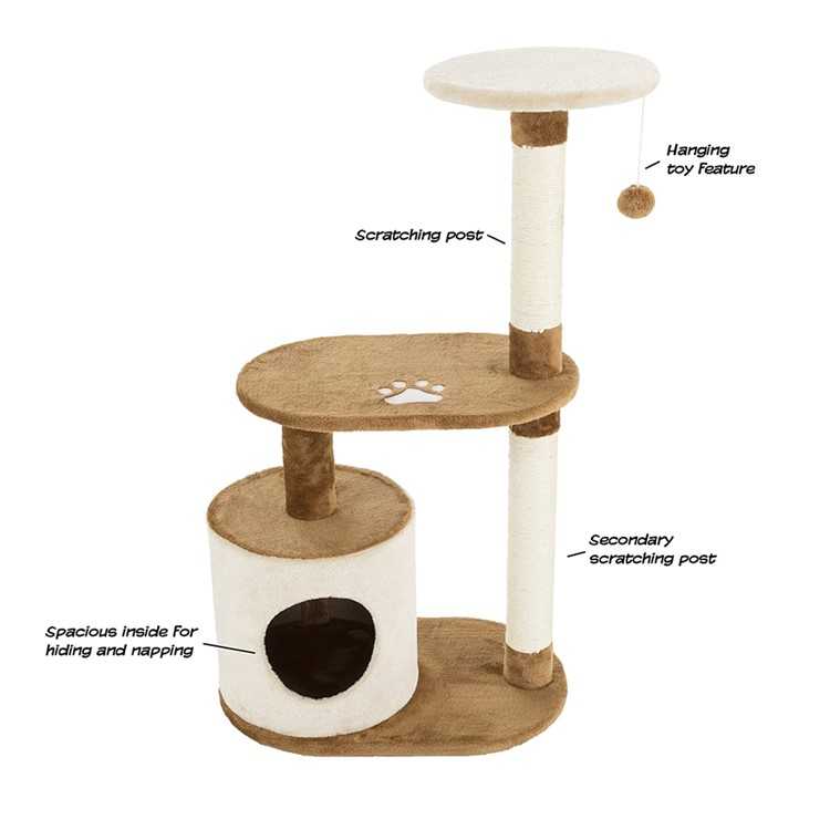 Supply Multilevel Cat Tree Climbing Scratcher House Tower