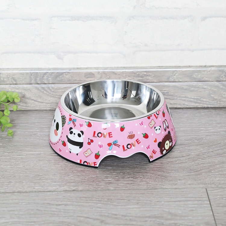 Support Samples Pet Dog Melamine Food Bowl
