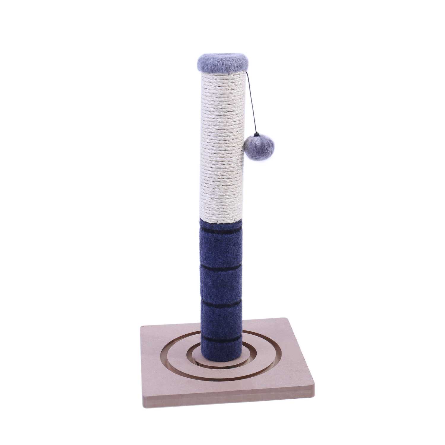 Tianyuan Ecofriendly Interactive Cat Toy Single Scratcher Post Cat Tree With Ball