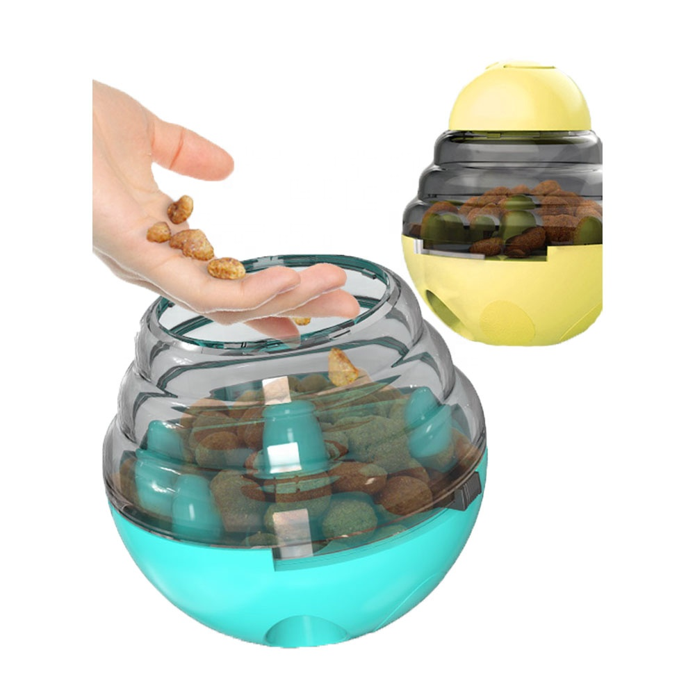 Tumbler Automatic Leakage Food Interactive Pet Feeder Pet Toy Ball Dog Toy