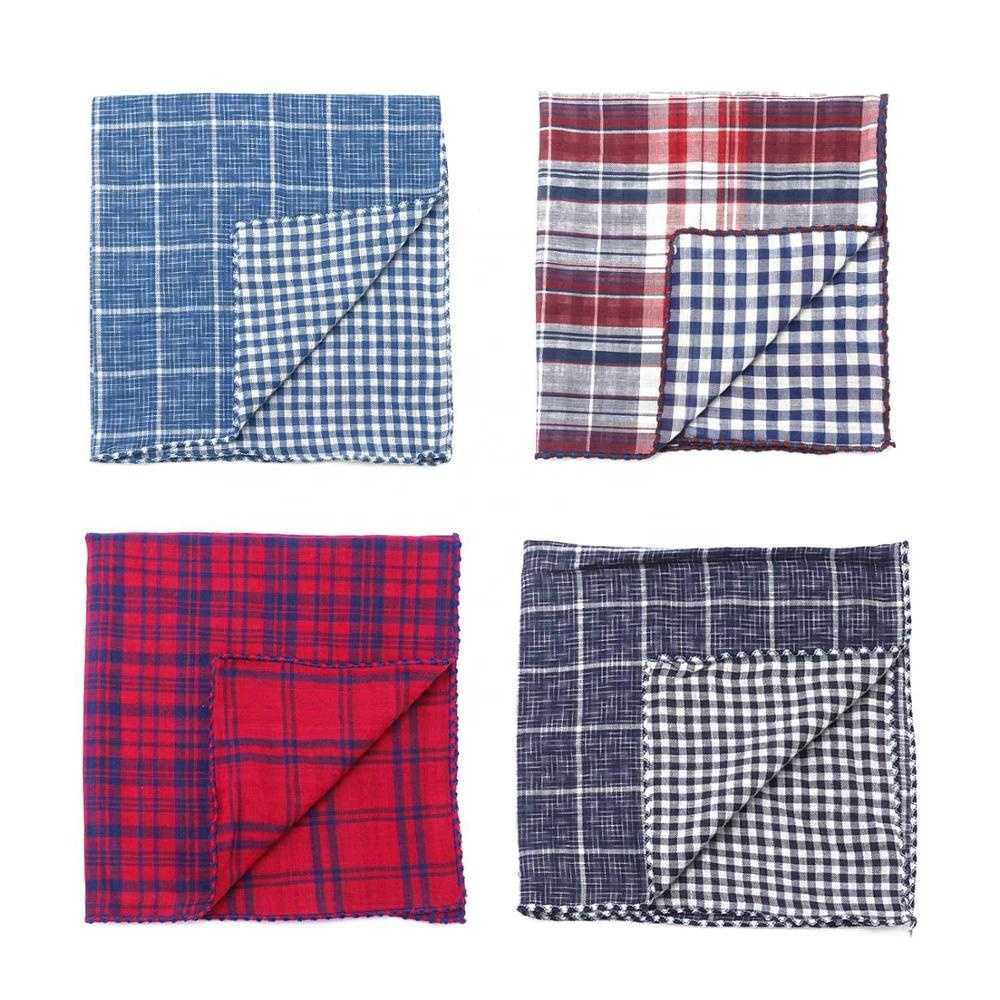 Two Layers Pet Saliva Towel Cotton Scarf Two Sides Pet Dog Bandana