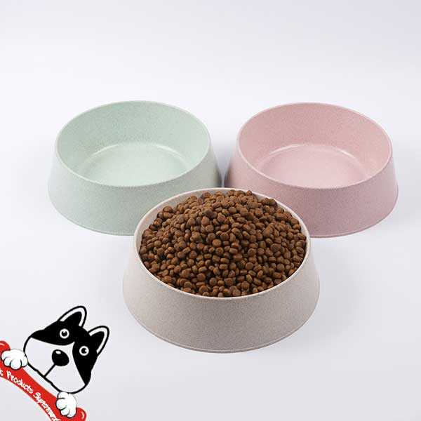 Wheat Straw Pet Bowls Feeders