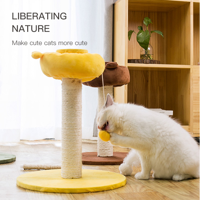 Wholesaler Cat Scratching Tree House Tower