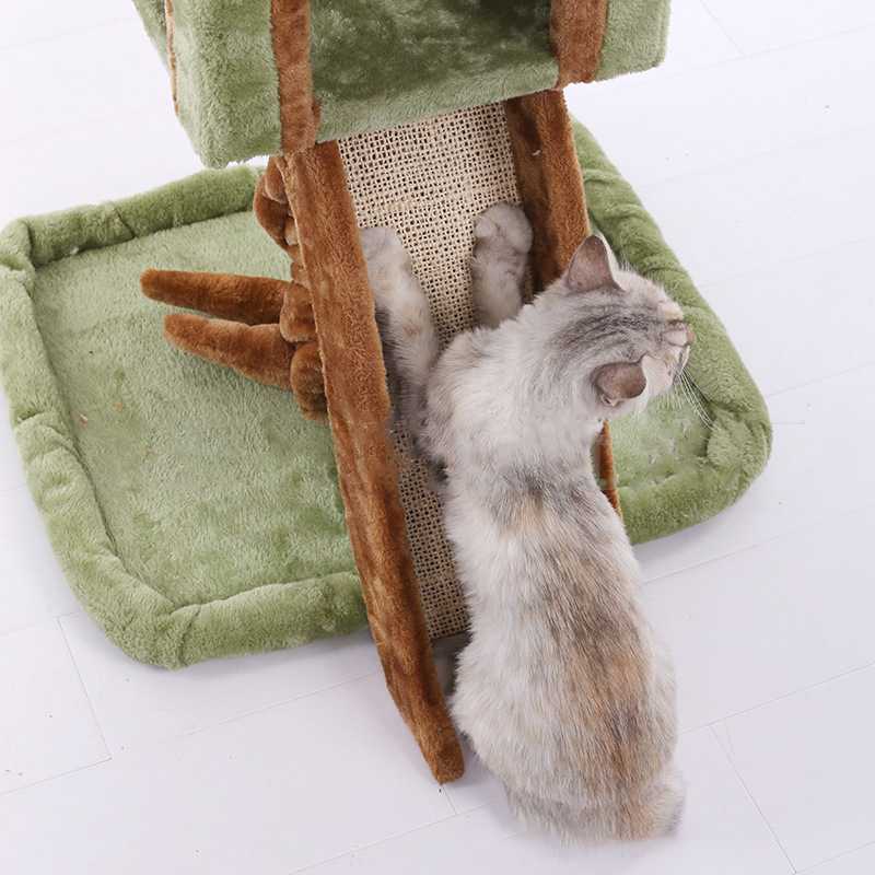 Wood Pet Climbing House Xxl Large Cat Tree Big Cat