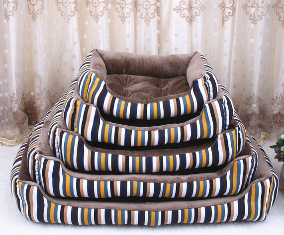 Custom Slipper Memory Foam Pet Bed Brown Beige Yellow XXL Medieum Size Dog Pet Resting Bed B02