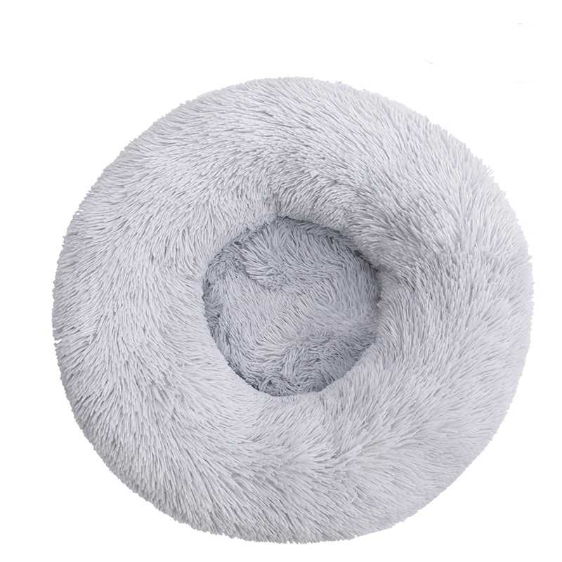 Amazon Best Seller Round Soft Plush Beds Accessories Dog Multifunction Fur Warm One Pet Bed Sofa Removabpe