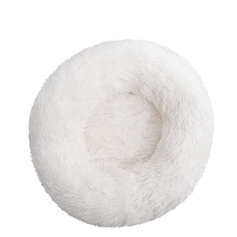 Amazon Best Seller Round Soft Plush Beds Accessories Dog Multifunction Fur Warm One Pet Bed Sofa Removabpe