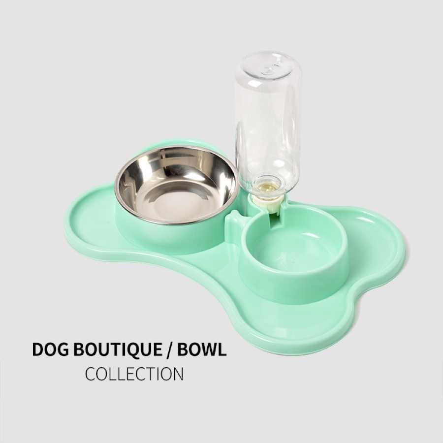 Pet Dog Automatic Feeder Pet Water Dispenser Water Drinking Fountain Pet Cat Dog Bowls