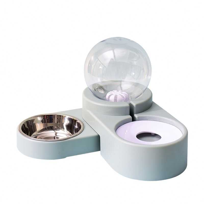 Pet Products 18L Round Smart Plastic Dog Bowl Pet Feeder