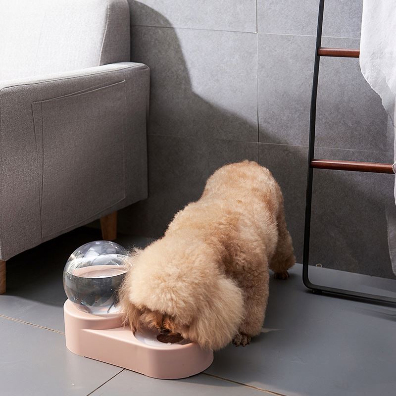 Pet Products 18L Round Smart Plastic Dog Bowl Pet Feeder