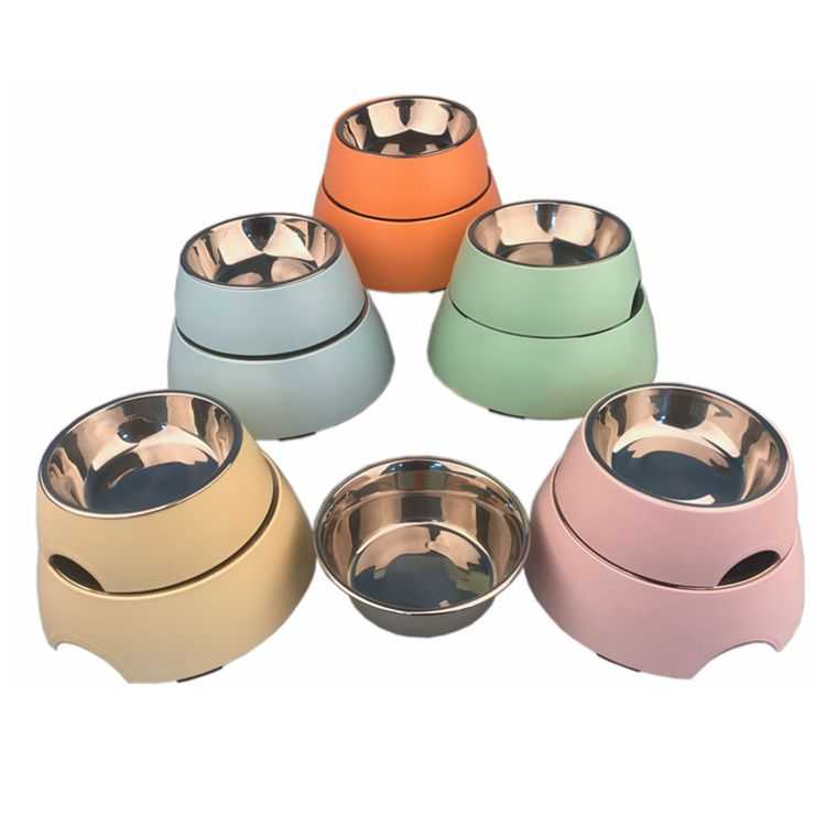 Unbreakable Stainless Steel Melamine Pet Bowl With NonSlip Silicone Bottom