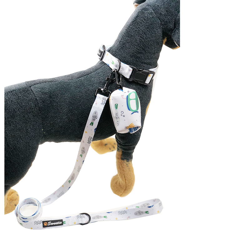 Best Reversible Dog Vest Walking Halter Custom Pattern Mesh Harness Matching Bow Tie Collar Leash Gold Dog Leash