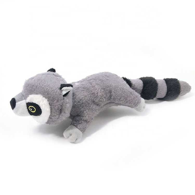 Durable Raccoon Shape Interaction Dog Pet Toys Squeaky Pet Toy