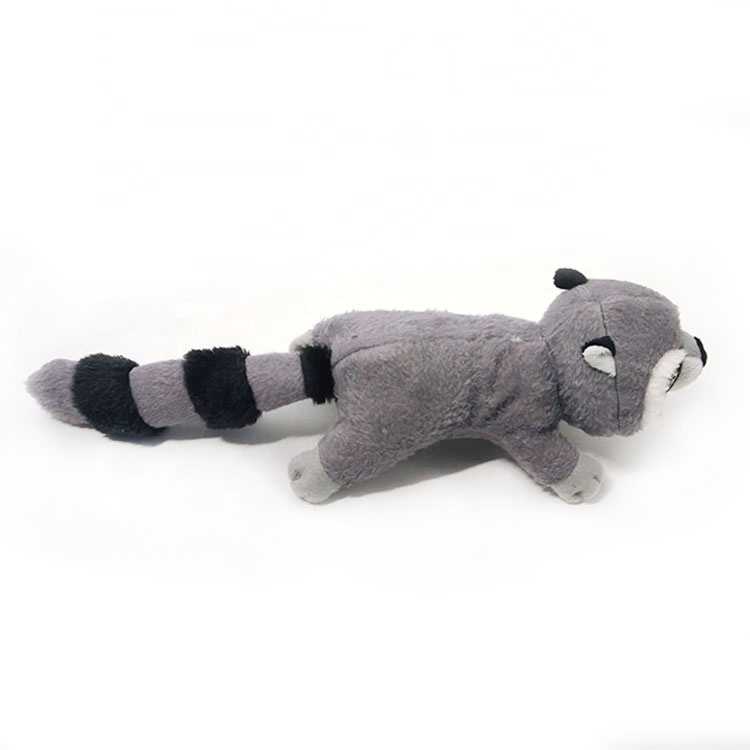 Durable Raccoon Shape Interaction Dog Pet Toys Squeaky Pet Toy