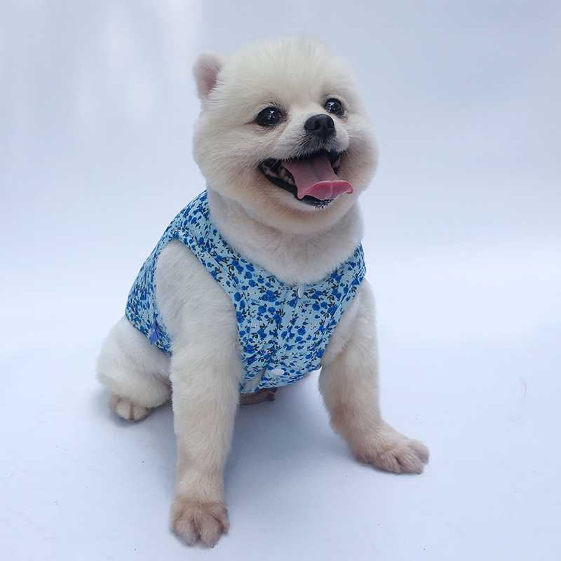 Pet Clothes Autumn/winter Double Side Vest Comfortable Warm Thick Reversible Pets Cat Puppy Clothes Dog Costume