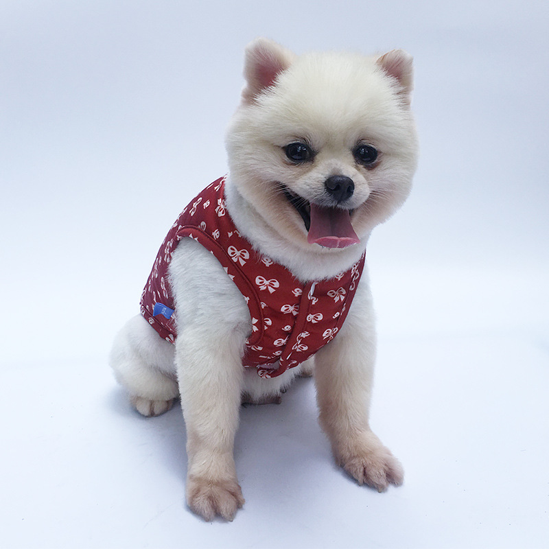 Pet Clothes Autumn/winter Double Side Vest Comfortable Warm Thick Reversible Pets Cat Puppy Clothes Dog Costume