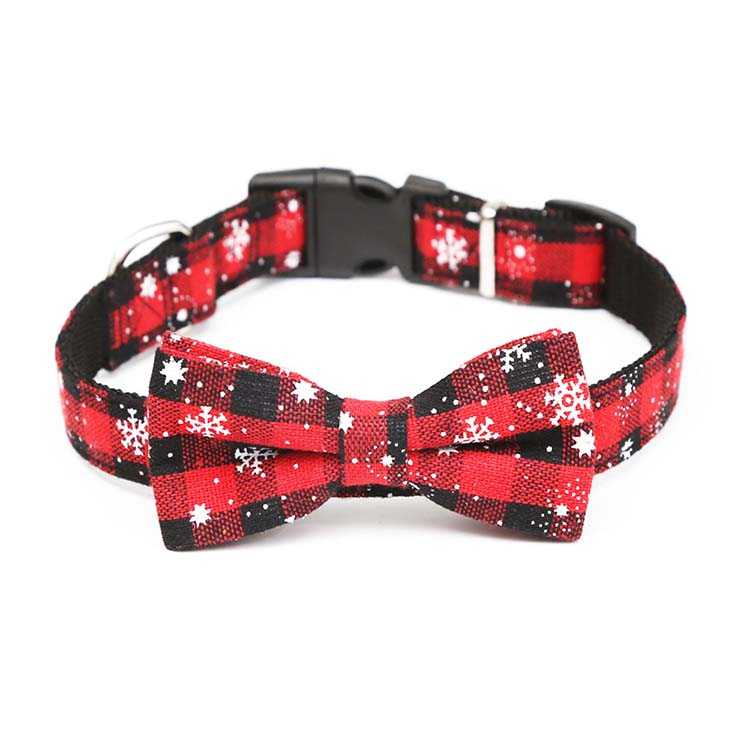 Manufacturer Supplier Pet Dog Collar With Bow Tie