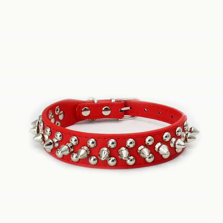 Pu Decorate Multiple Colors Safe Pet Collar