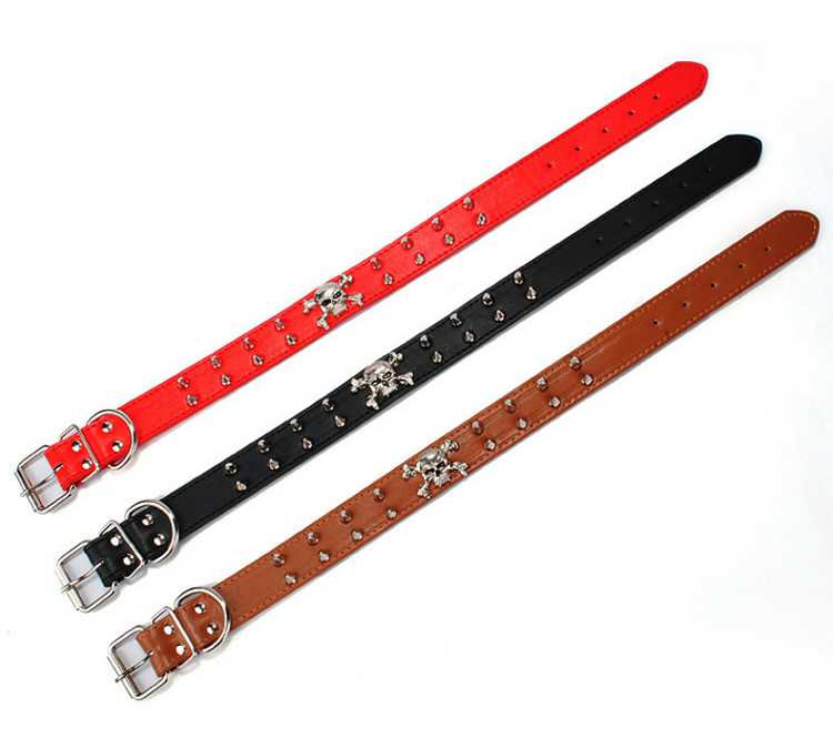 Pu Decorate Multiple Colors Safe Pet Collar