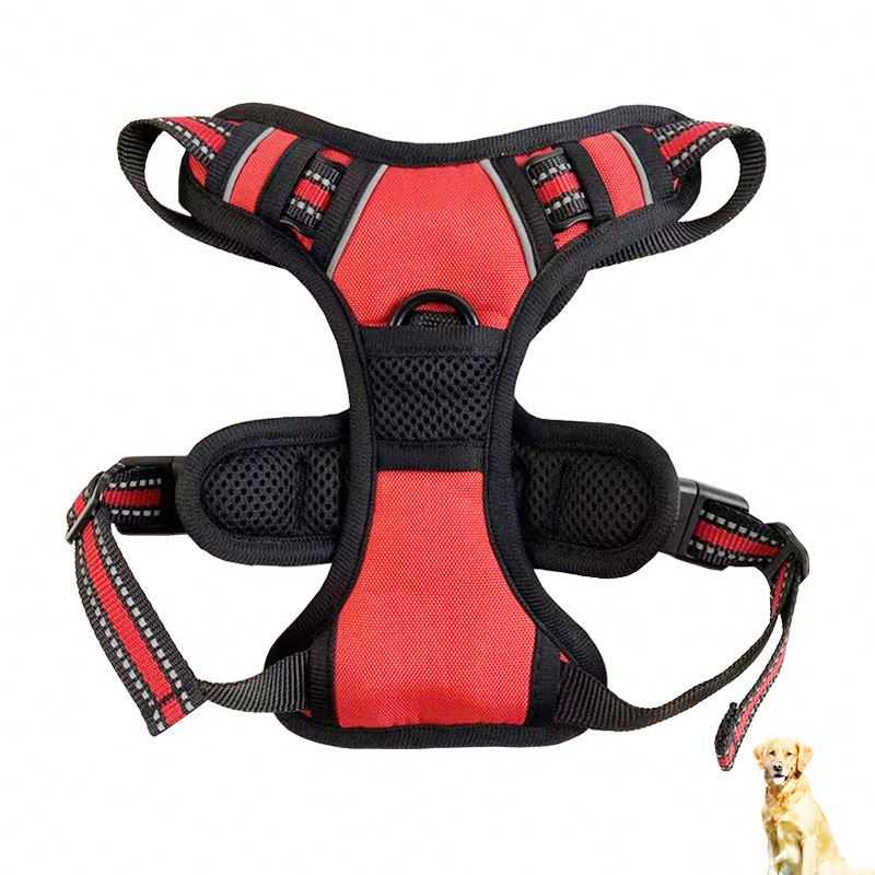 Amazon Ing No Pull Durable Nylon Dog Harness Safety Adjustable Reflective Dog Harness Custom Small Large Dogs