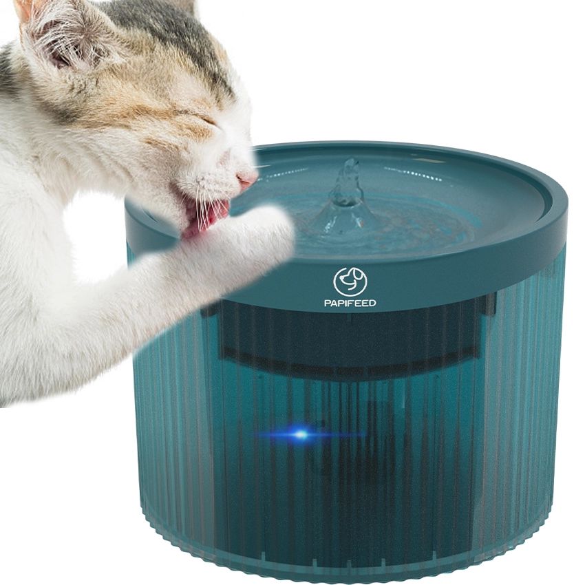 Automatic Pet Cat Water Fountain Dog Cat Pet Mute Drinker Feeder Bowl Pet Drinking Fountain Dispenser