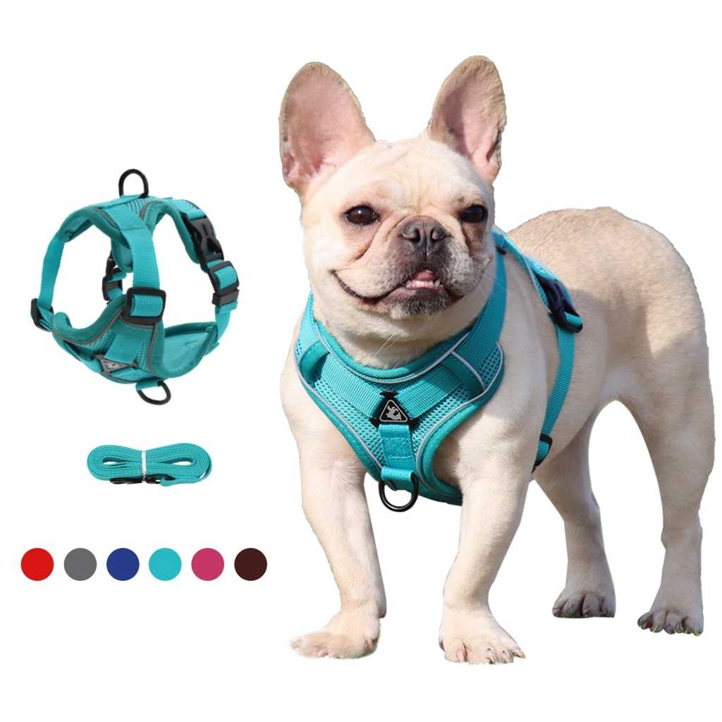 Custom Mesh Nylon Solid Pet Reflective Dog Harness